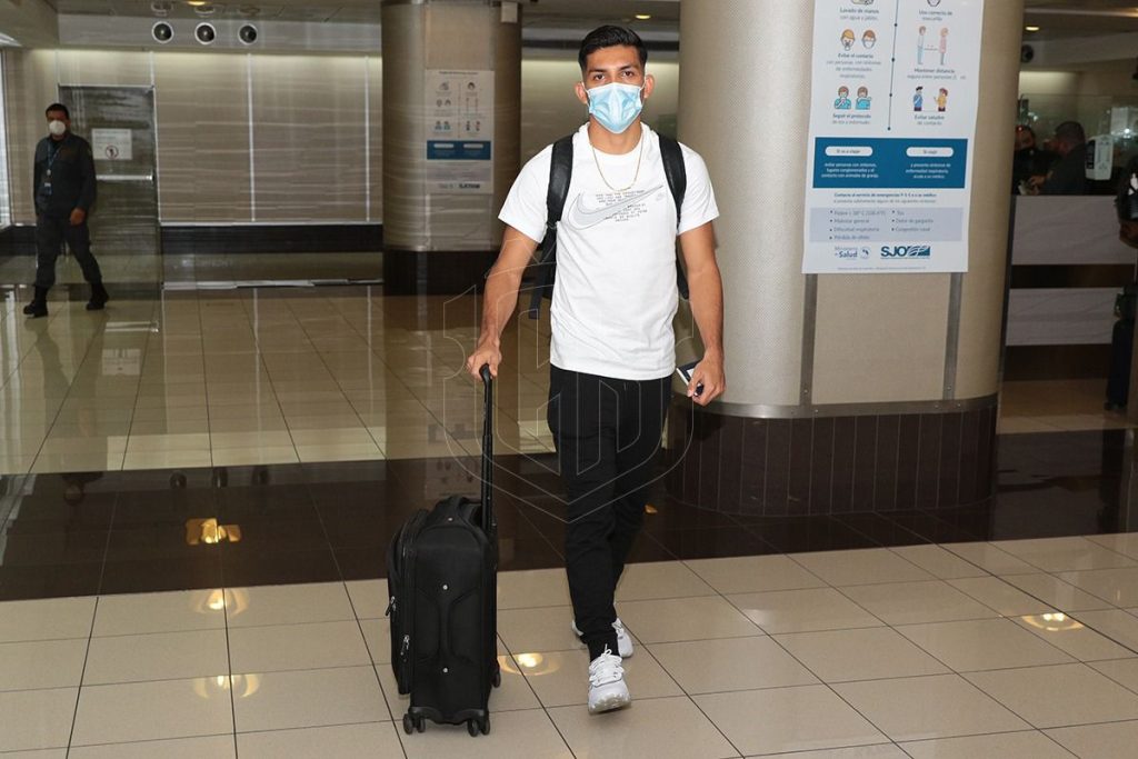 Alonso Martínez en su llegada al país. Foto: Prensa FCRF