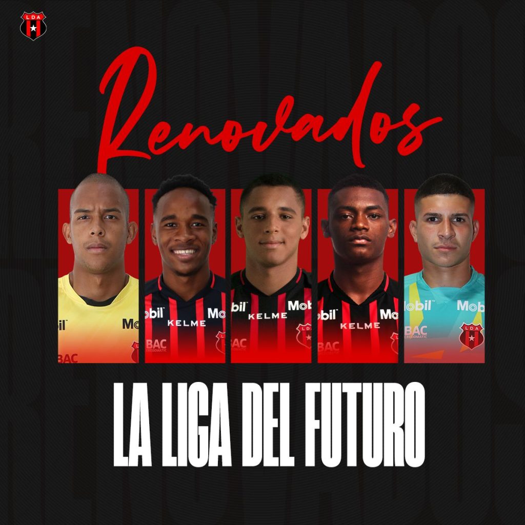 Alajuelense renovó cinco figuras. Foto: LDA