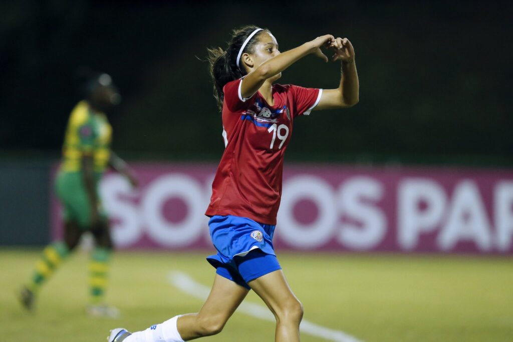 Costa Rica se impuso 9-1 a Granada. Foto FCRF