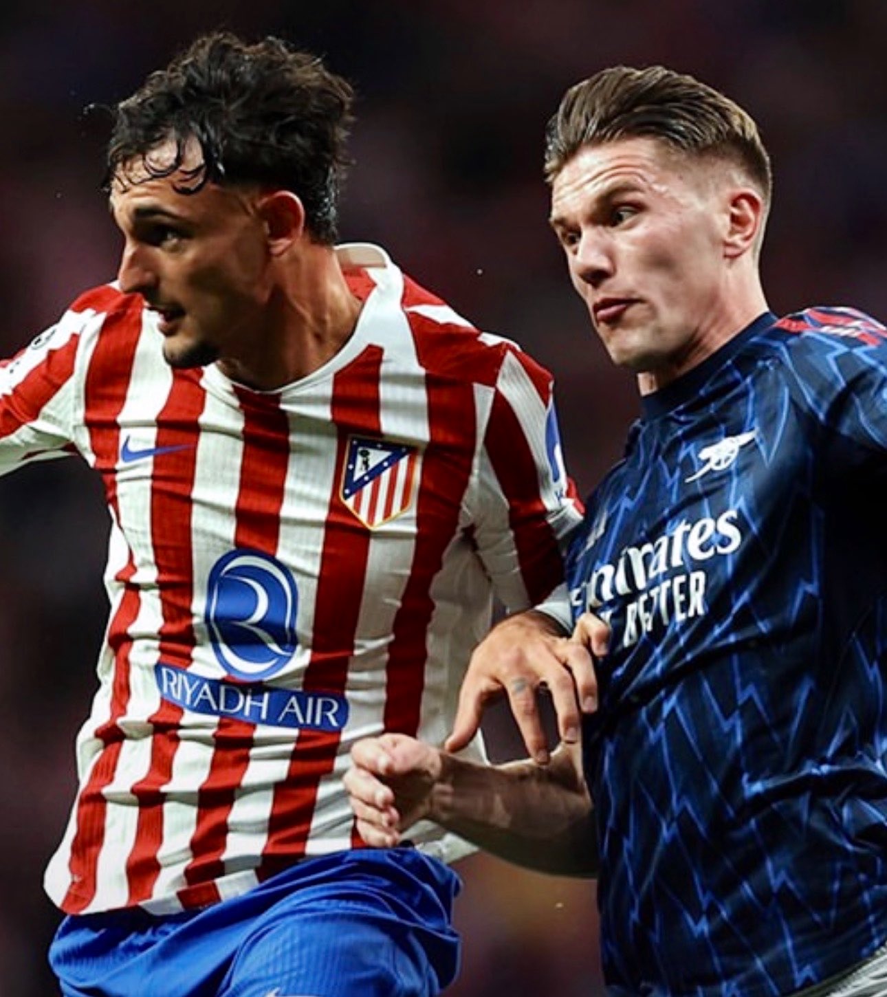 En choque pragmático, Atlético y Arsenal igualaron en el Metropolitano