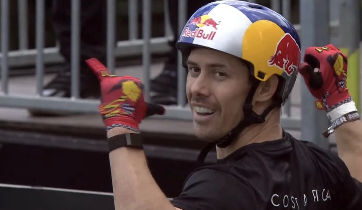 Kenneth Tencio, sétimo del orbe en BMX Freestyle