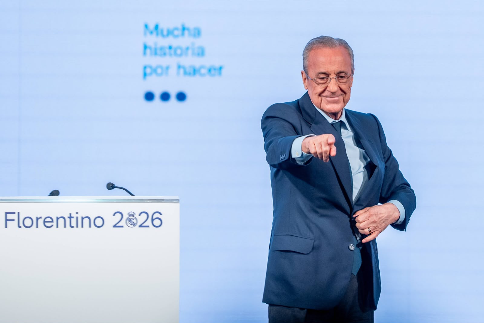 Florentino Pérez seguirá como presidente del Real Madrid hasta el 2030