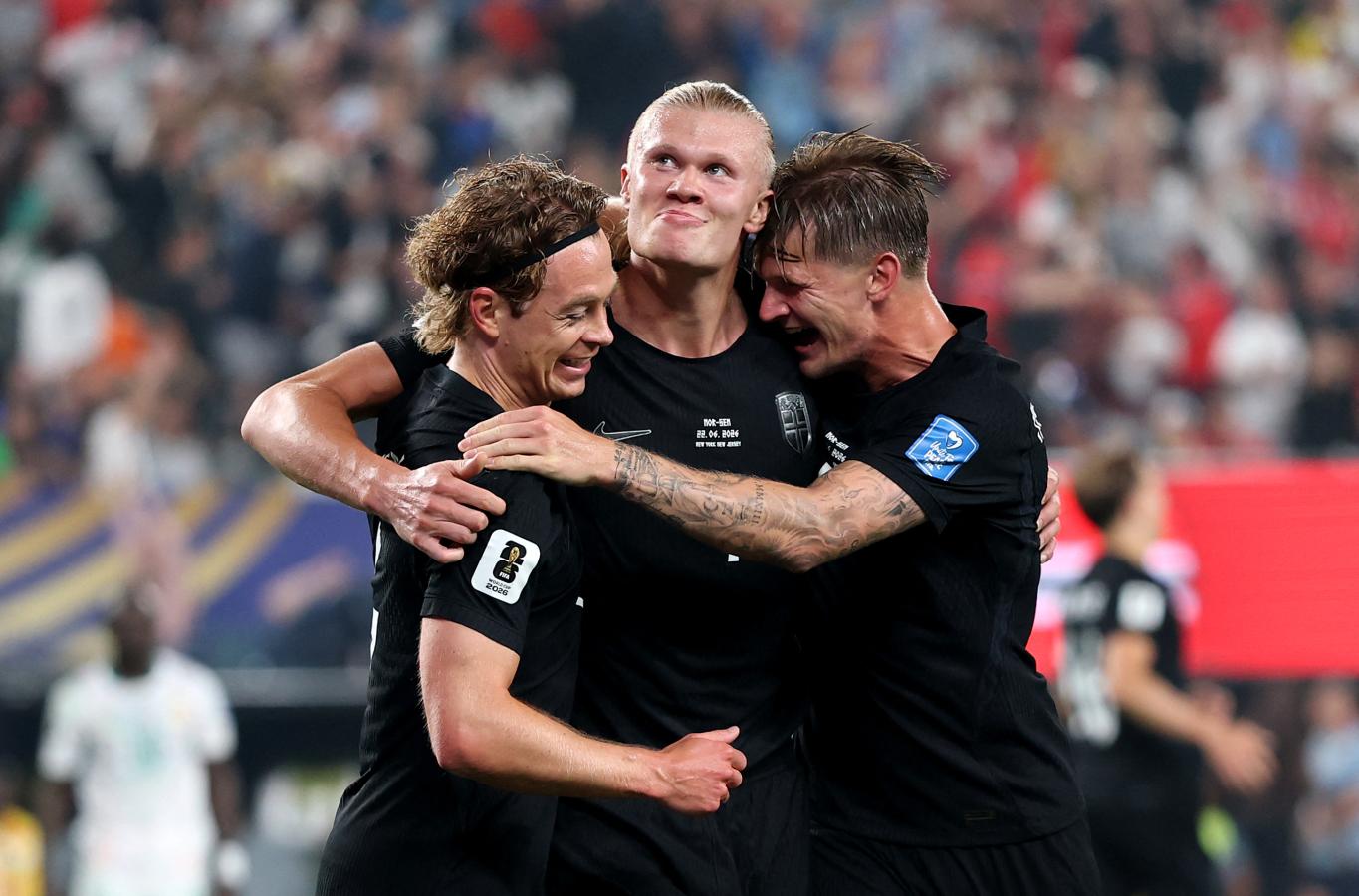 Con un Haaland imparable Noruega vence a Senegal