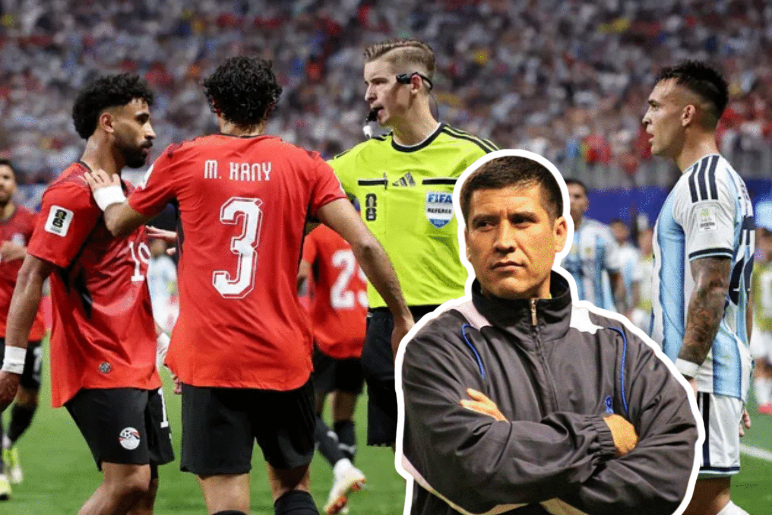 Walter Quesada ve «bien aplicado» el reglamento en el Argentina vs Egipto
