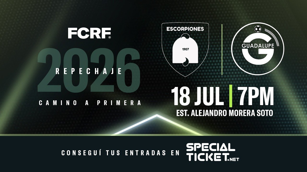 Ya hay día y hora del repechaje entre Escorpiones y Guadalupe FC