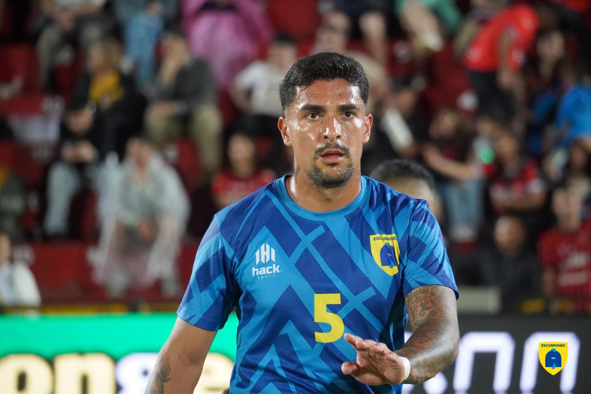 Erickson Arias: “Me arratoné y tuve que salir en la jugada del gol”