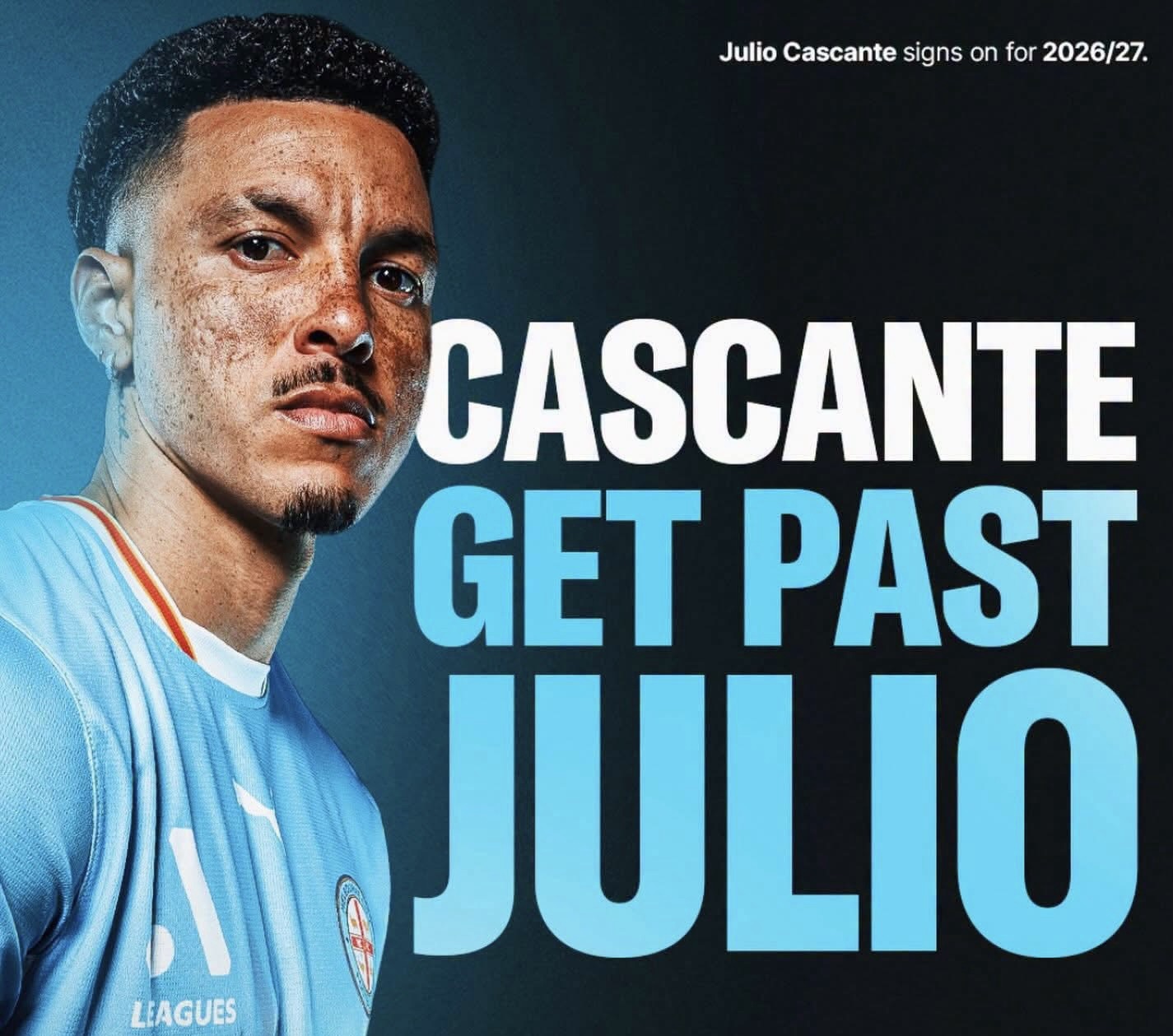 Julio Cascante jugará en el Melbourne City de Australia