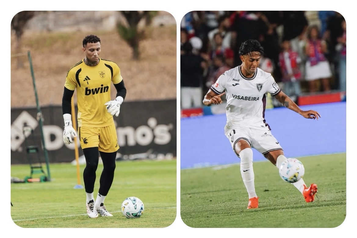 Patrick Sequeira y Álvaro Zamora fueron relegados a la banca en Portugal