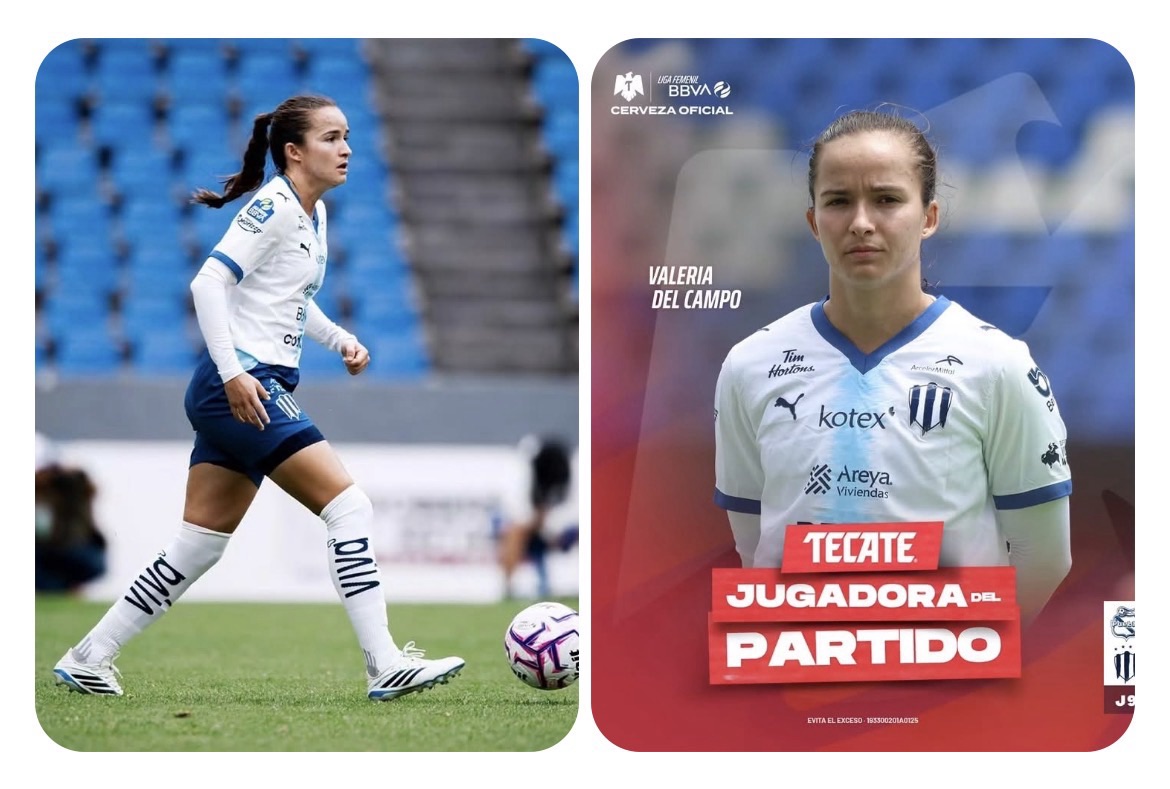 ¡Decisiva! Valeria del Campo le dio victoria agónica al Monterrey