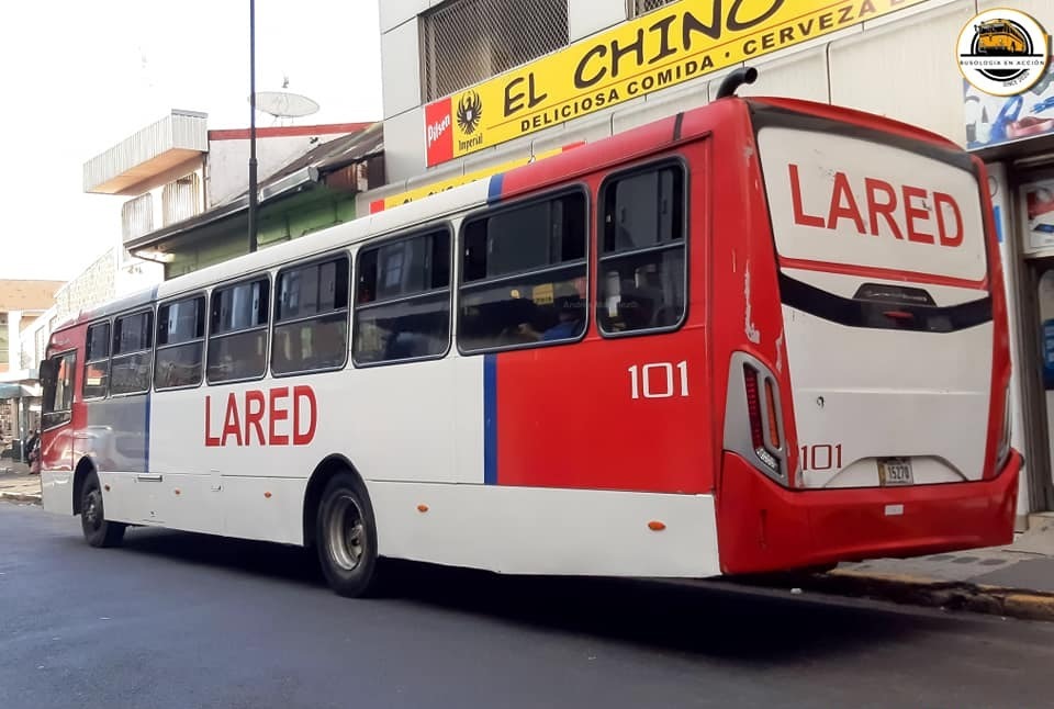 Empresa autobusera Lared justifica abandono de ruta con «disminución de pasajeros que pagan la tarifa»