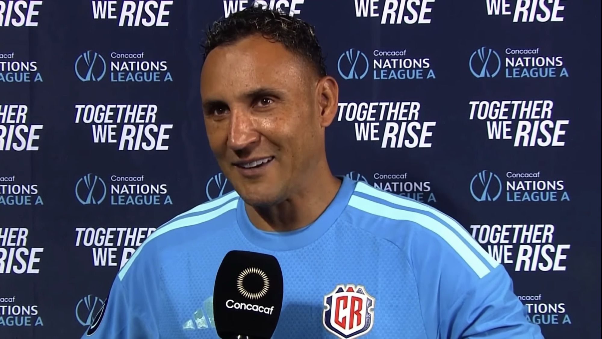 Keylor Navas: “Ojalá que Bryan Ruiz se quede”, “vamos por buen camino”