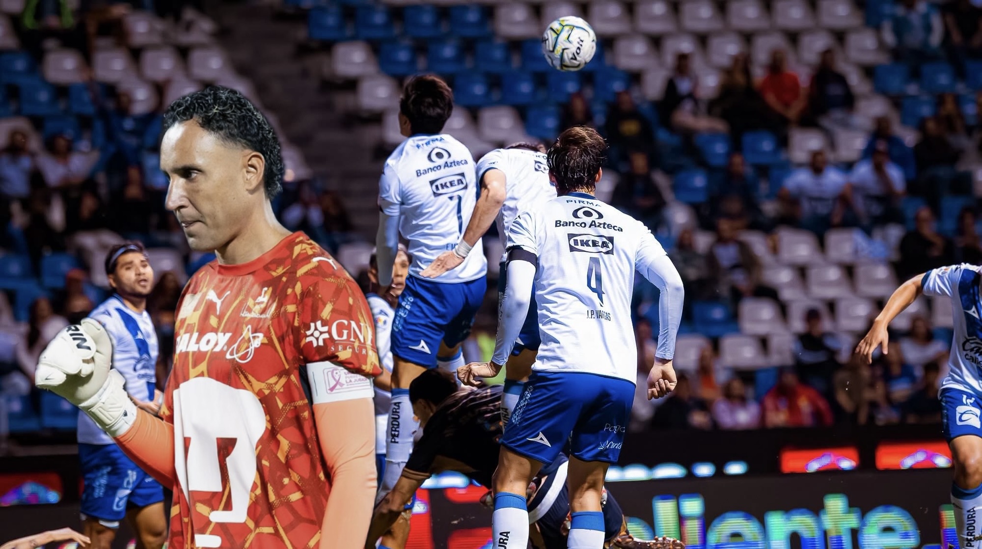 Alegría de Keylor Navas vs. Tristeza de Juan Pablo Vargas
