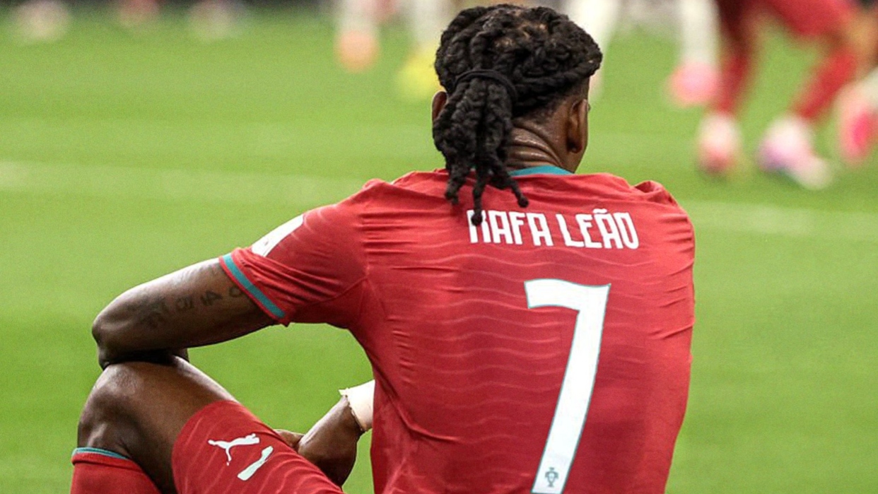 Rafael Leão es el nuevo «7» de Portugal